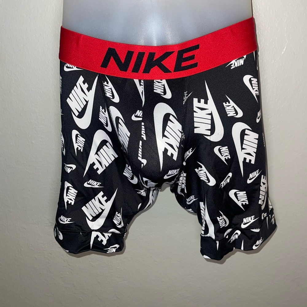 Black NIKE logo boxer briefs size S